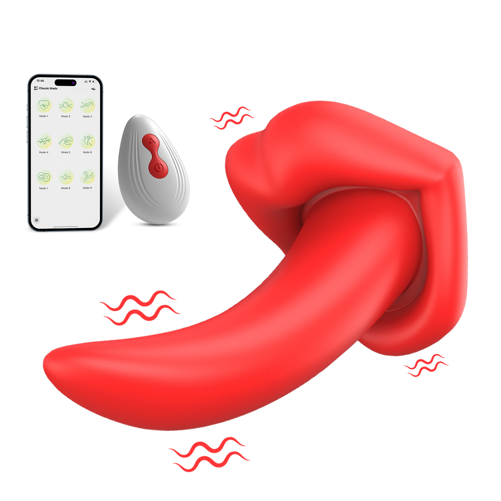 Vibrador de Língua