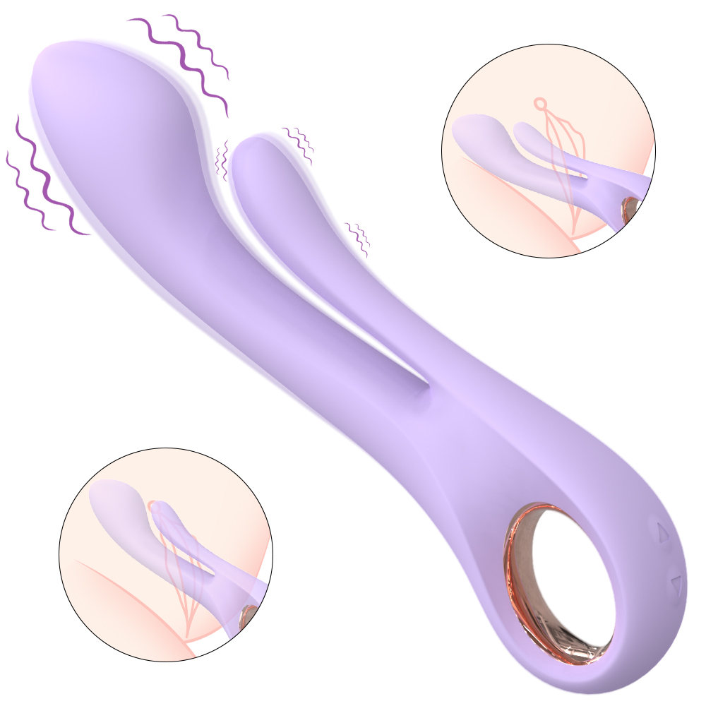 Vibrador coelho – dupla estimulação para clitóris e ponto G.
